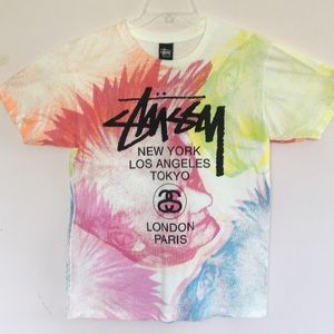 STUSSY T-shirt, multi color